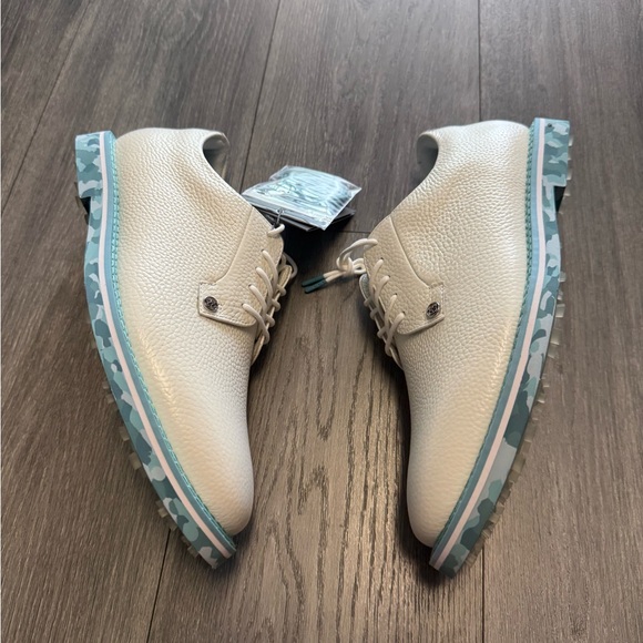 G/FORE GALLIVANTER Camo Golf Shoe G4MF23EF02 Snow White Blue Size 10.5 New Rare - Picture 1 of 8